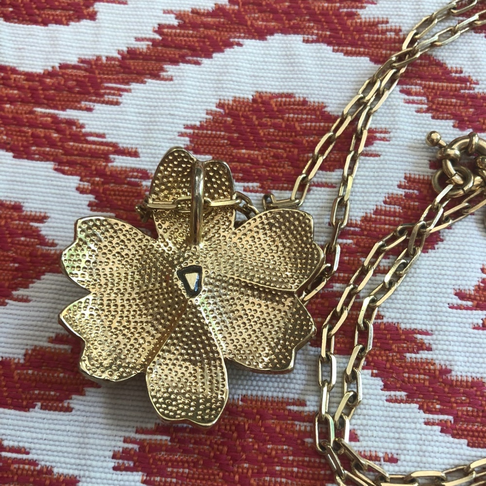 J Crew Floral Necklace - Picture 4 of 6